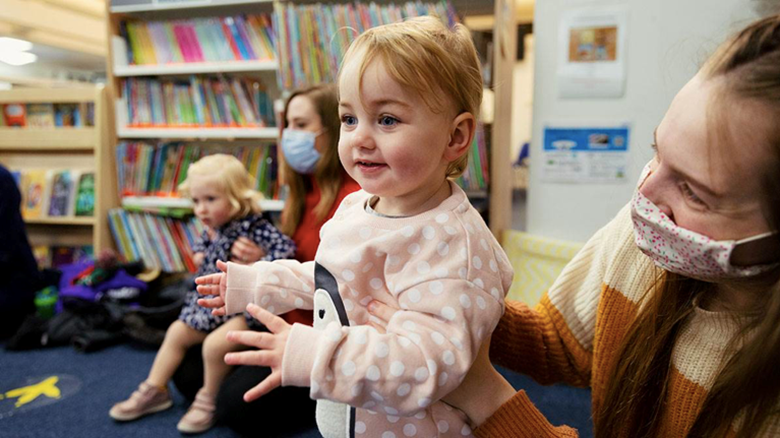 More than 60 per cent of libraries that took part in BookTrust's Storytime said the pilot helped them attract new families, PHOTO BookTrust