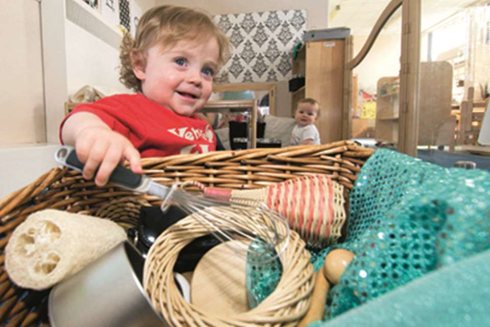 Learning & Development: Treasure baskets & heuristic play - First choice |  Nursery World