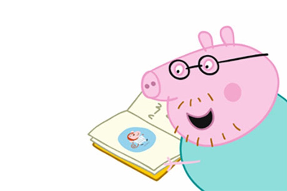 Daddy Pig promotes family reading for BookTrust | Nursery World
