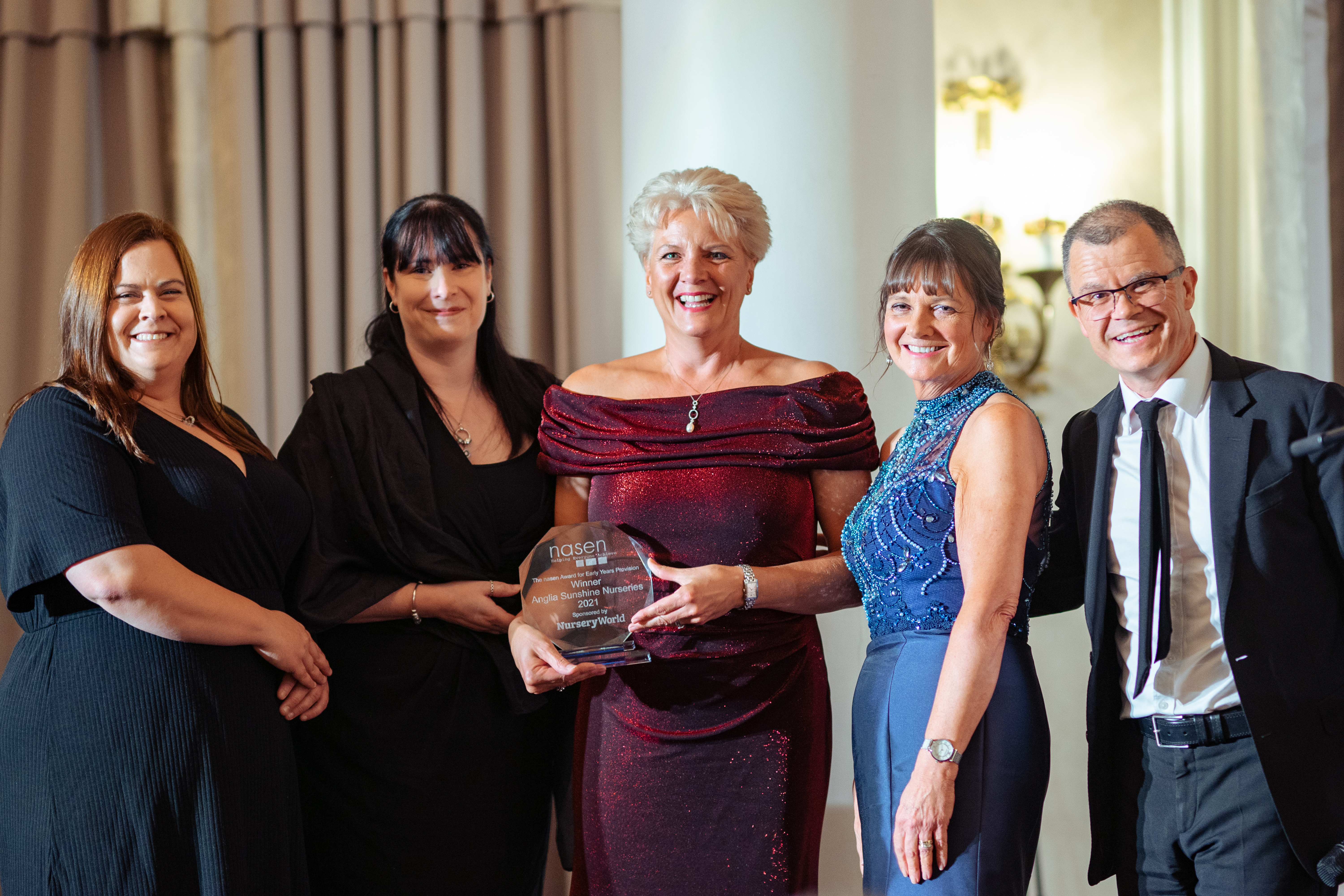 anglia-sunshine-nurseries-nasen-early-years-provision-award-l-r-christie-page-nursery-practitioner-and-sen-support-felicity-rose-nursery-manager-jacqueline-duranti-director-annamarie-hassall-nasen-ceo-and-do.jpg